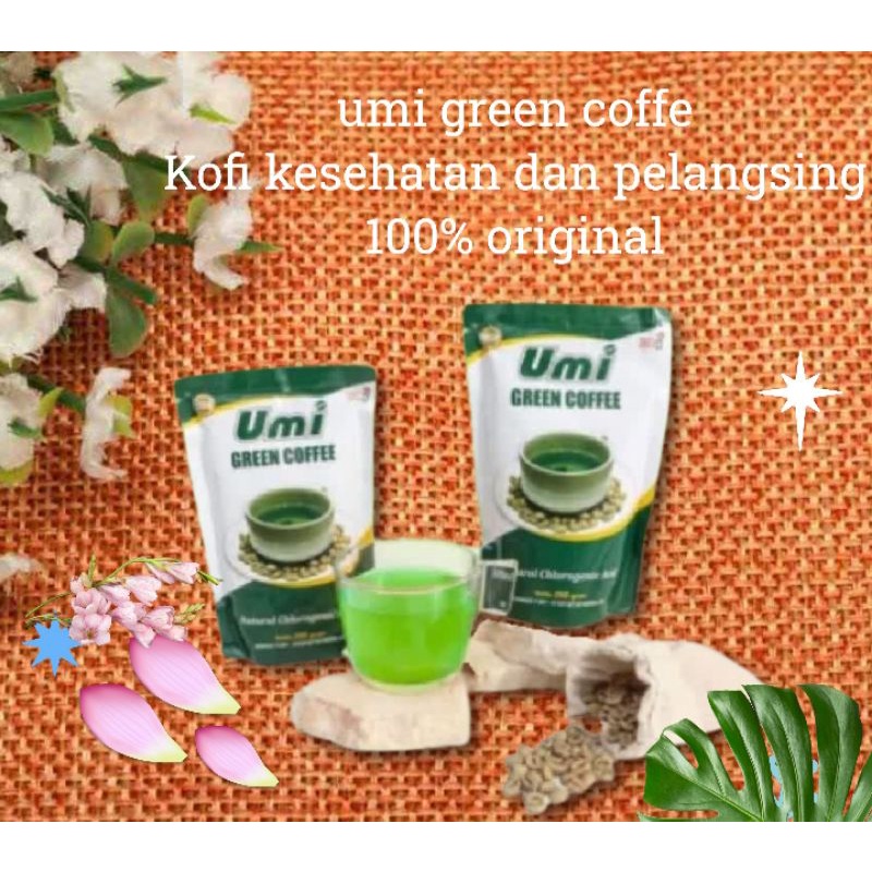 

umi green coffe original 100%