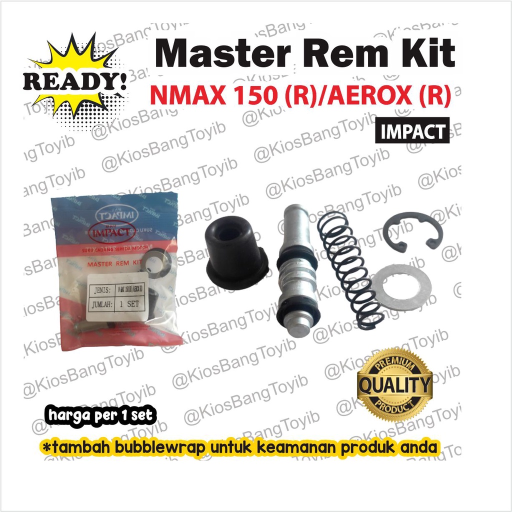 Seal Sil Master Rem Kit NMax N-Max N Max Aerox Lexi 2DP (IMPACT)