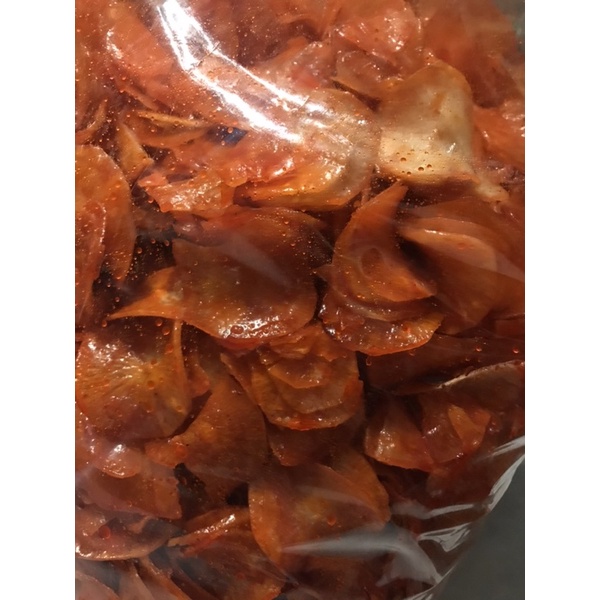 

KERIPIK SINGKONG BALADO LENGKET 2Kg