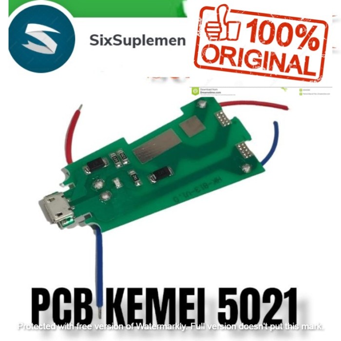 PCB dinamo motor Suku Cadang Kemei 5021