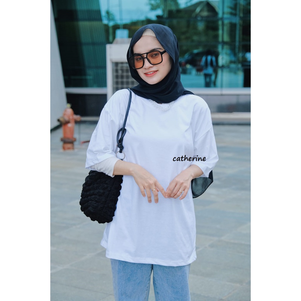 KAOS POLOS OVERSIZE UNISEX / COTTON COMBED 24S PREMIUM
