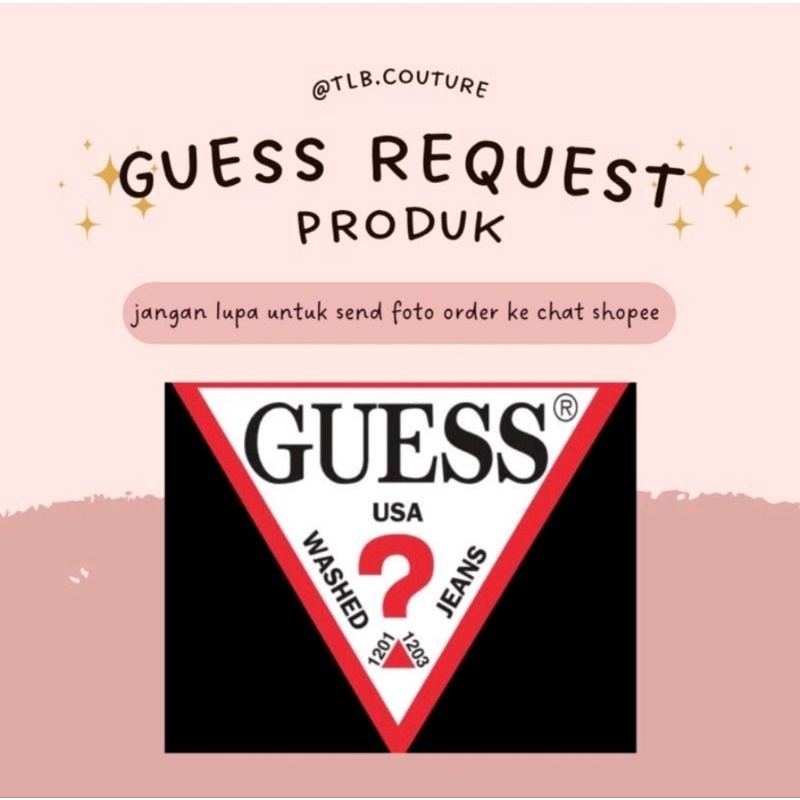 GUESS CARD HOLDER/WALLET REQUEST