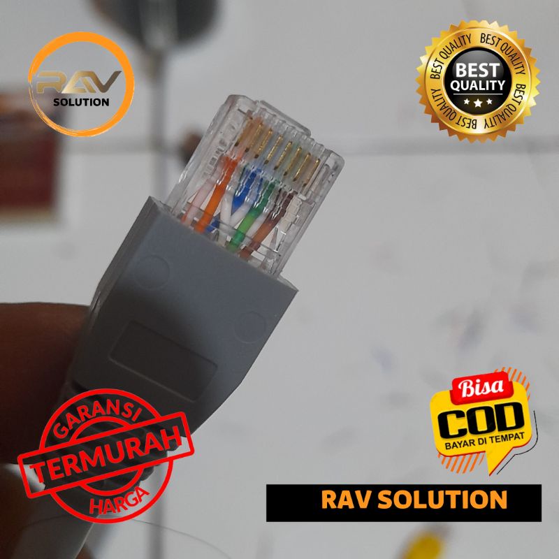 KABEL LAN SERVER  GIGABYTE BELDEN CAT 6 HANDMADE RAV SOLUTION