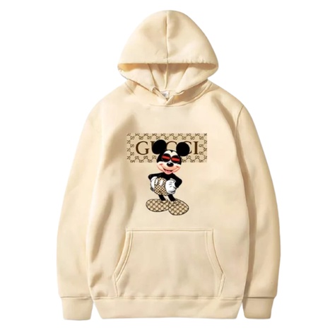 {mickey mouse} Hoodie Sweater Pria Guchi Mickey Mouse Terbaru