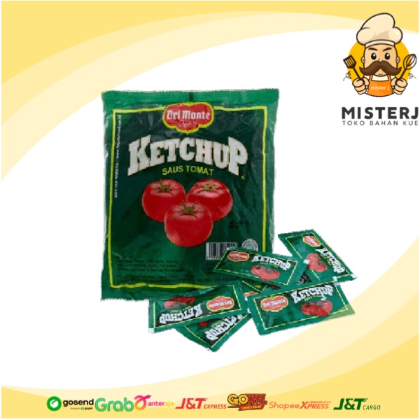 

Del Monte Sauce Sachet | Tomat | Delmonte Sauce Extra Hot | 9 Gram x 20 Pcs | Delmonte