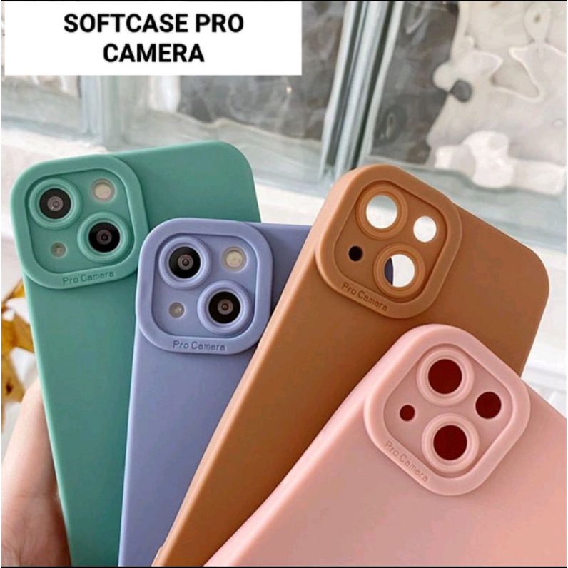 CASE SOFT TERBARU MACARON PRO CAMERA TIPE OPPO A76/A96