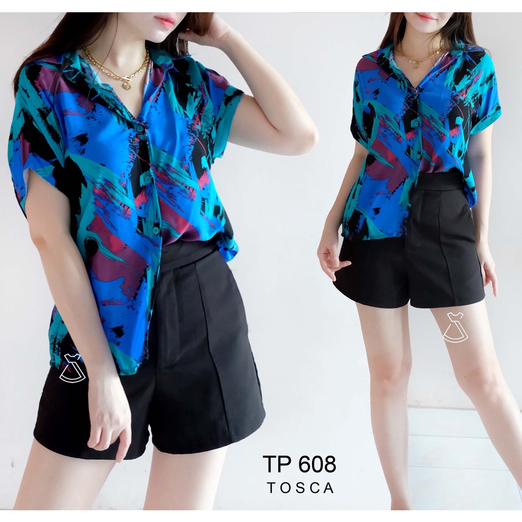 SEOLA - TP608- Atasan Rayon Casual