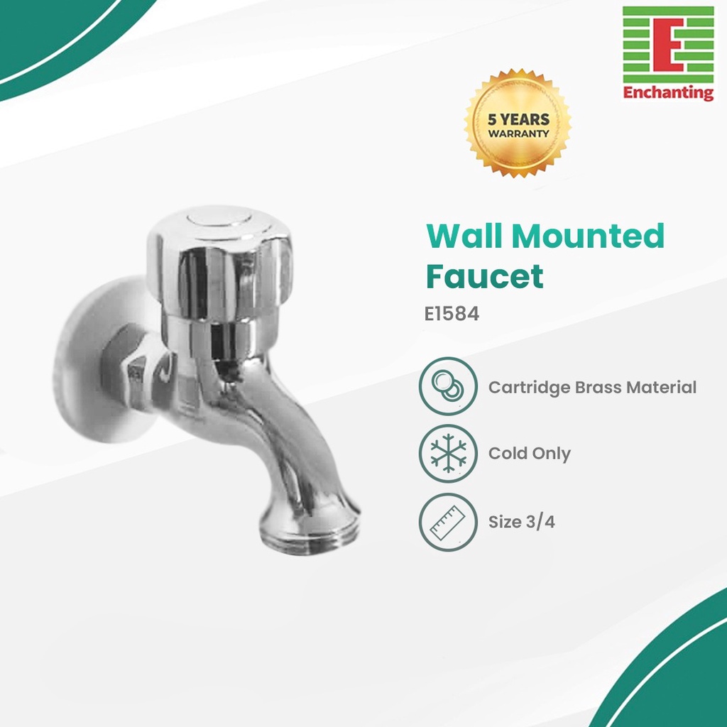 Kran Air Tembok Wudhu Taman 3/4 Europe Enchanting E1584 Kuningan