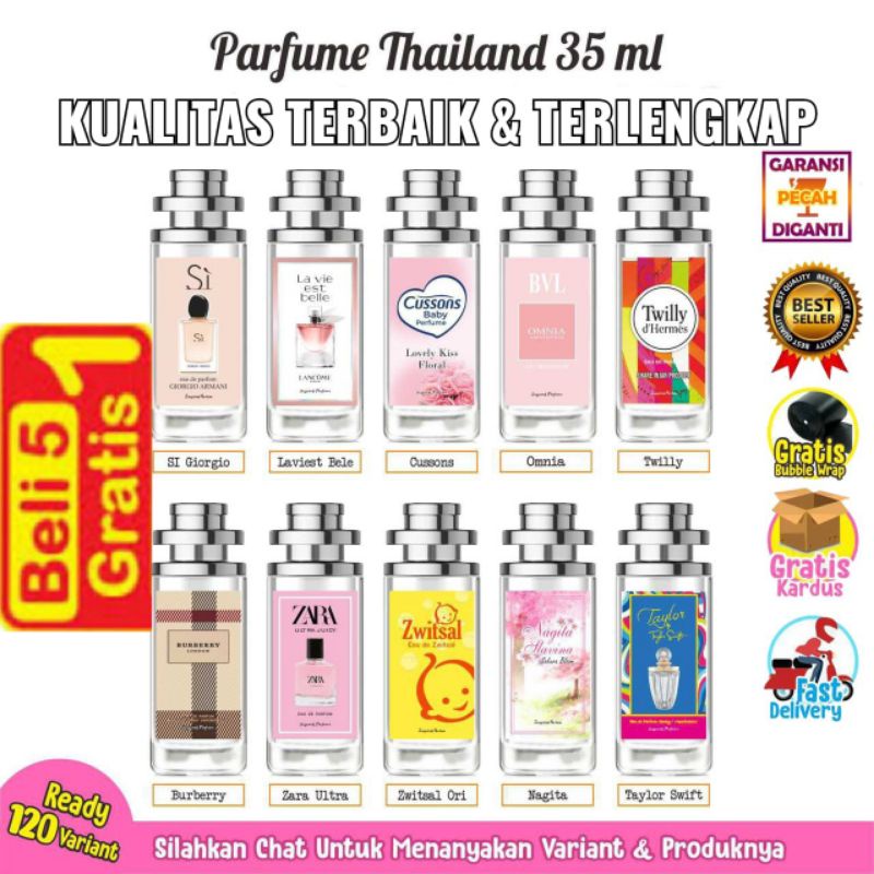 NEW VARIAN X BEST SELLER PARFUME THAILAND 35ML ORIGINAL