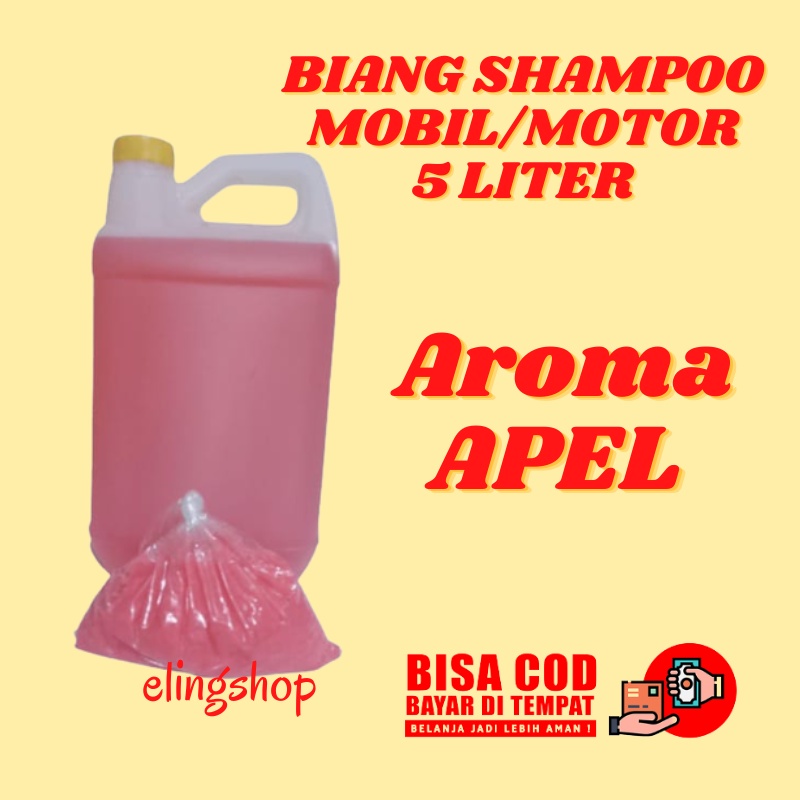 Biang Shampo Shampoo Mobil Motor Salju 5 Liter