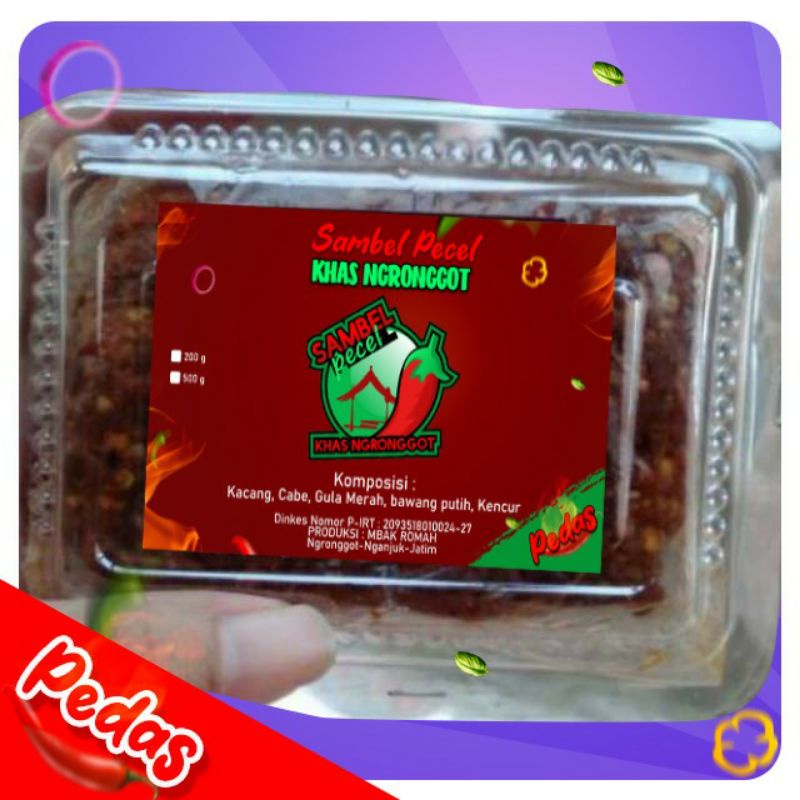 

SAMBAL PECEL KHAS NGRONGGOT