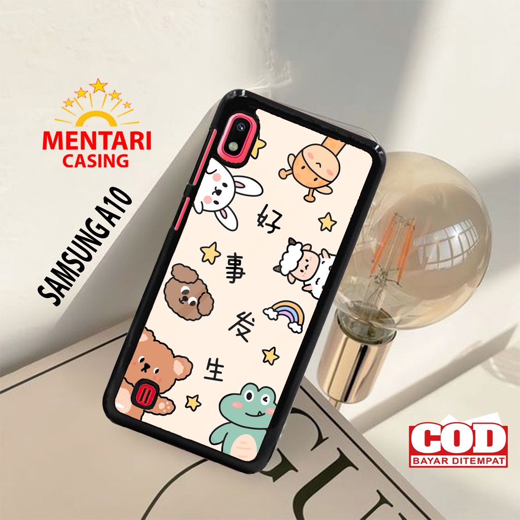 Case SAMSUNG A10S CASING SAMSUNG A10 [CUTE 03] Mentari casing case hp kondom hp case custom case cas