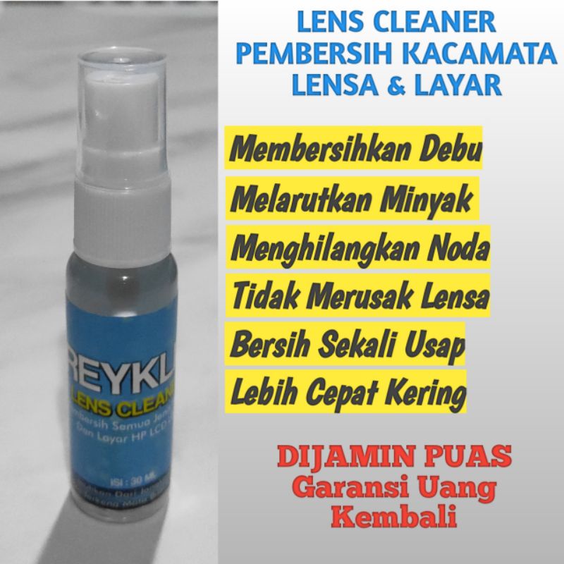 CAIRAN PEMBERSIH KACAMATA LENSA LAYAR HP TABLET LAPTOP TV LCD LED LENS CLEANER