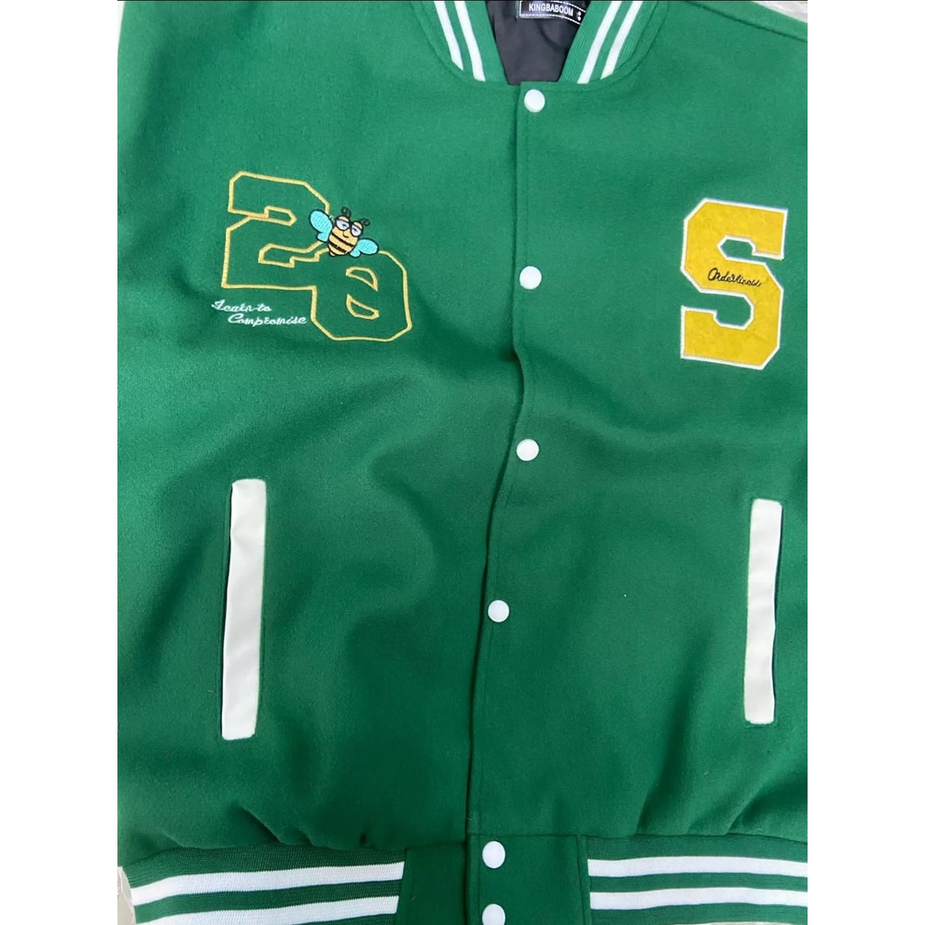 Sjf - Jaket Baseball Varsity 20XX - Jaket Varsity Baseball - Jaket Varsity Tebal - Varsity Jacket Logo -S- Varsity jaket pria wanita (M-XXL)