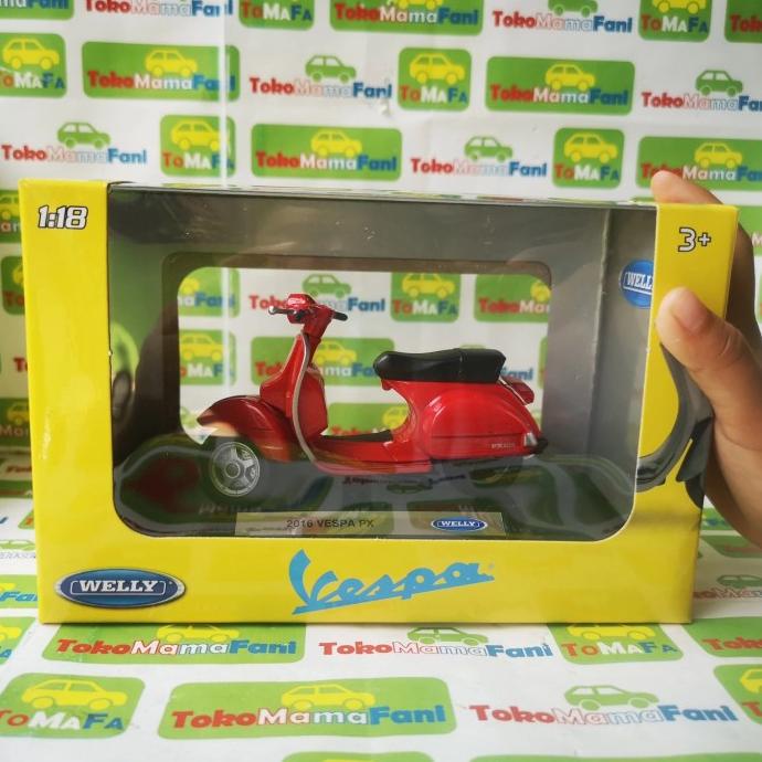 Miniatur Vespa Skala 118 2 /miniatur vespa keren/miniatur vespa unik