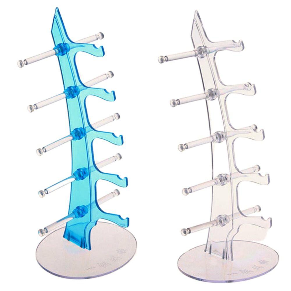 Agustinina 5pasang Display Kacamata Stand Aksesoris Kacamata Sederhana Wadah Konter Kacamata Sunglasses Display Holder Kacamata Baca Penyangga Penyimpanan Kacamata