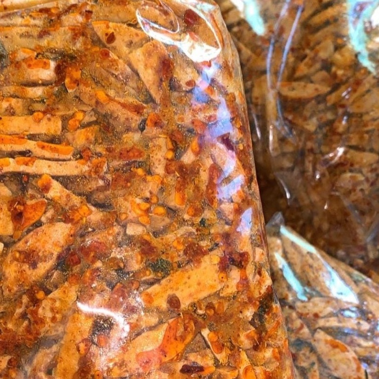 BASRENG PEDAS REMPAH DAUN JERUK 100 GRAM