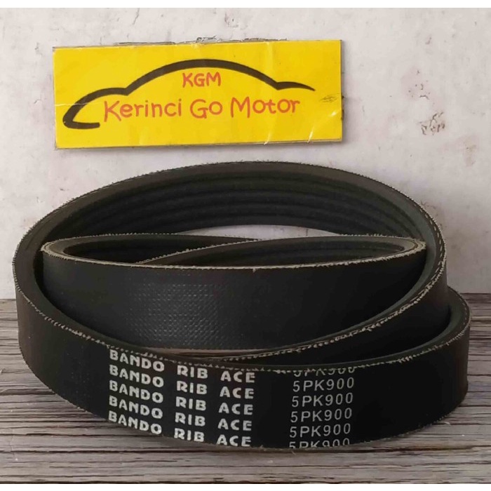 BANDO VAN BELT 5PK 900 RIB BELT TALI KIPAS 5PK-900 FAN BELT ALUR