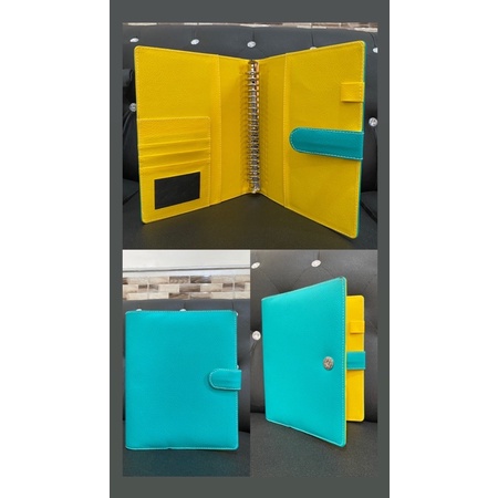 

Binder 20ring Kombinasi Hijau tosca & Kuning