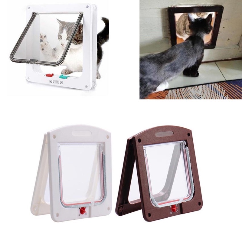 Pintu Anjing Kucing Big Cat Small Dog Medium Pet Kecil Door Flap Mate