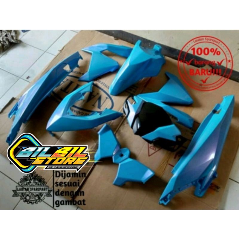BODY HALUS HONDA VARIO 125/150 LED OLD FULLSET WARNA BIRU MUDA