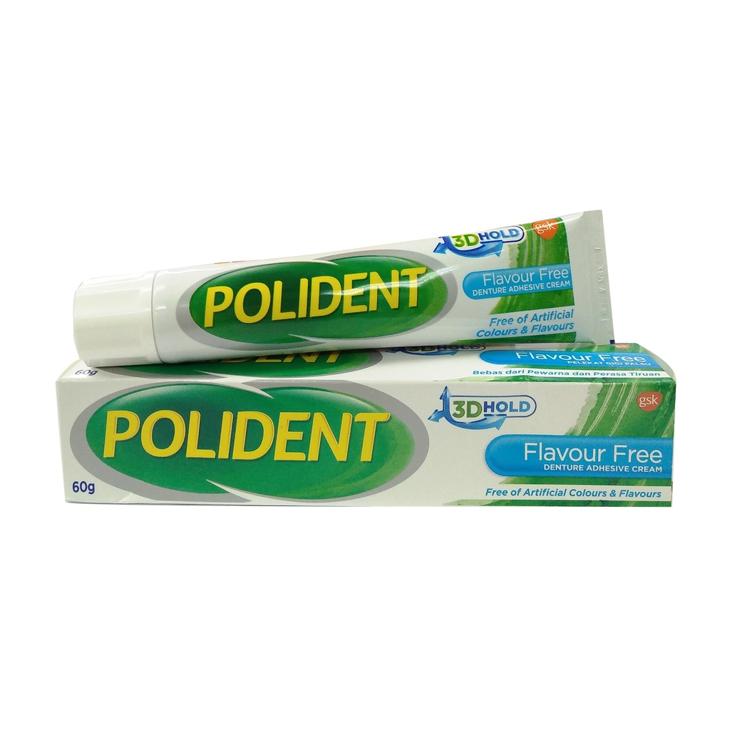 POLYDENT POLIDENT 20GR LEM GIGI PALSU PEREKAT GIGI TIRUAN
