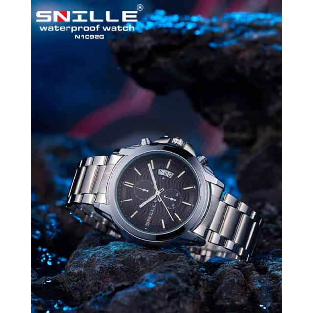 JAM TANGAN RANTAI COWOK ORIGINAL SNILLE