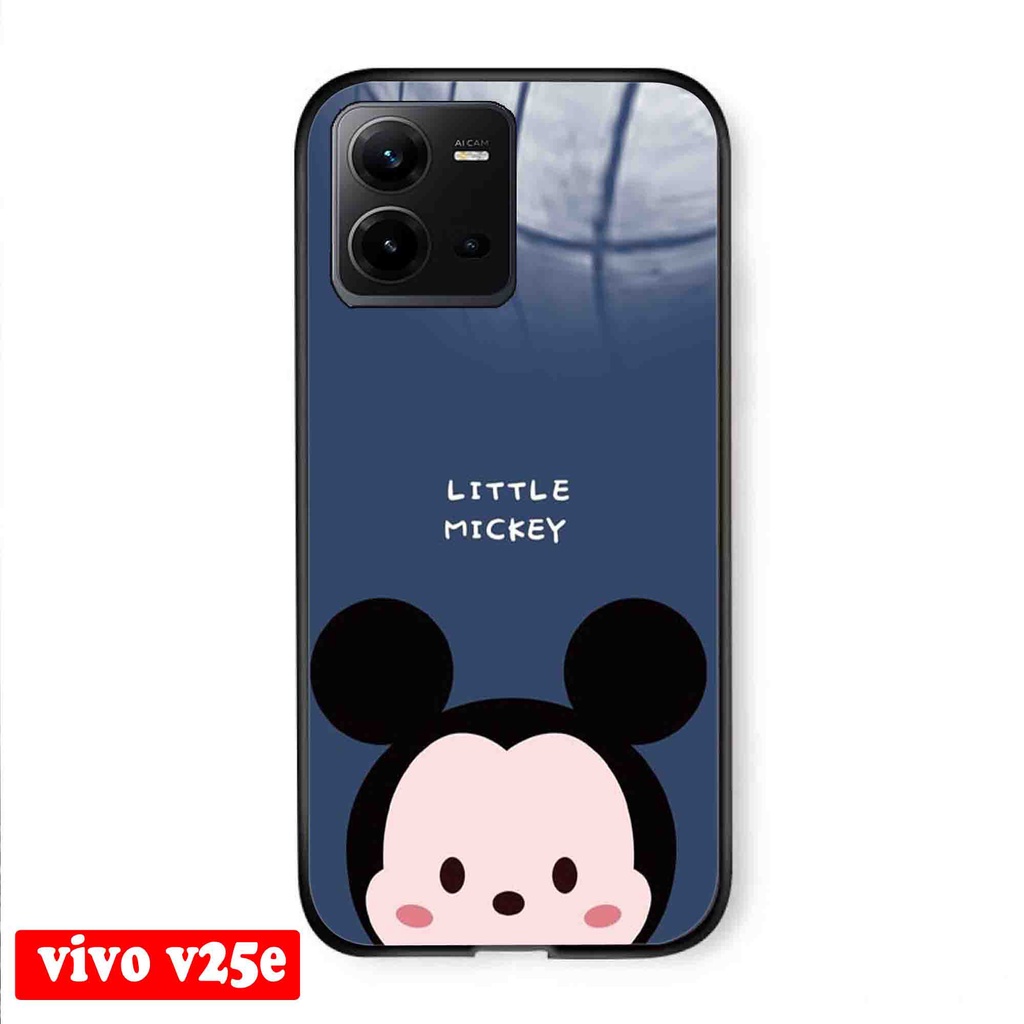 (J04) Softcase Vivo V25e  - Softcase kaca Vivo V25e - Case cantik Vivo V25e - Case Vivo V25e - Case 