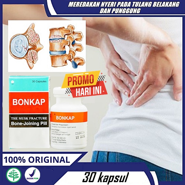 Bonkap - Obat Mengatasi Nyeri Sendi (Isi 30 Capsule)