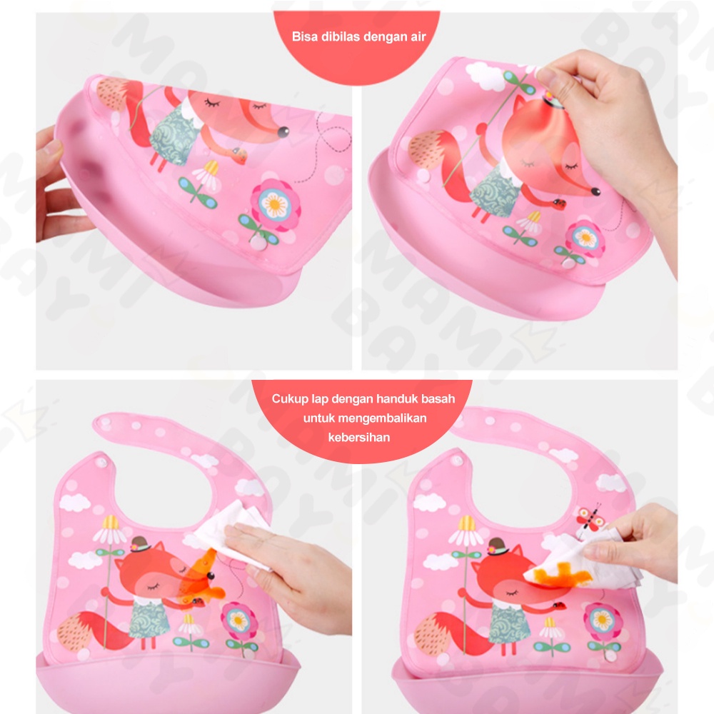 OKEYI Slaber bayi waterproof/Bib bayi/Celemek bayi anti air