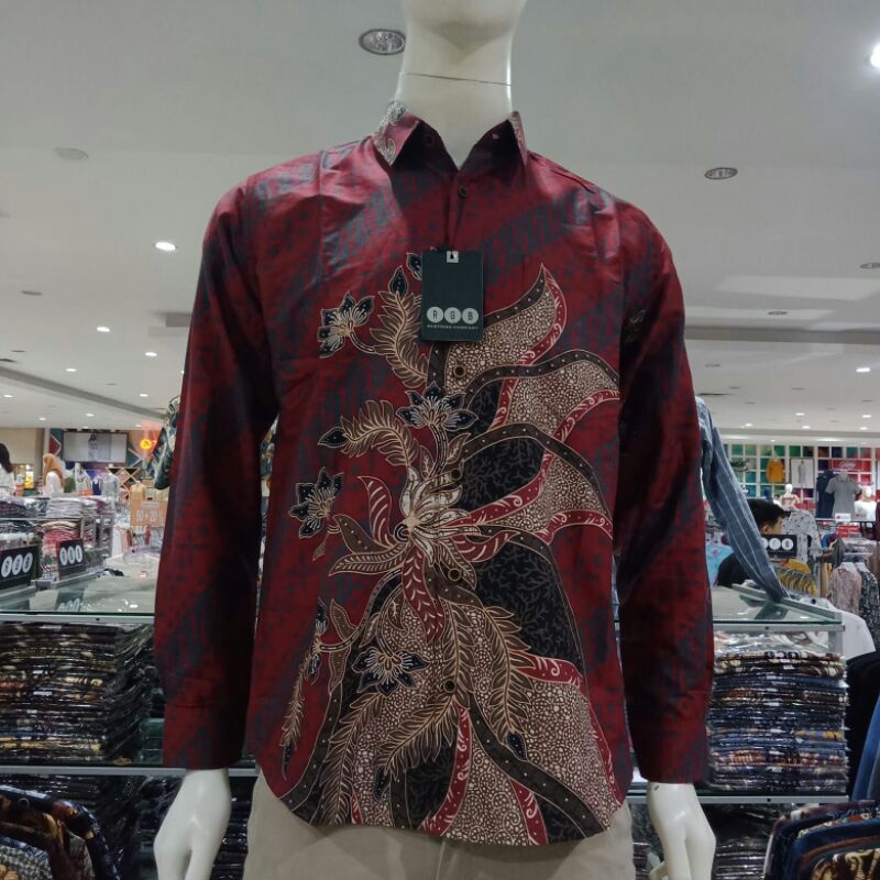 RGB kemeja batik pria lengan panjang by RGB original