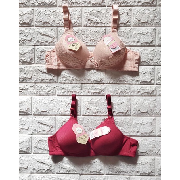 Bra Teli busa tanpa kawat / BH merk Teli