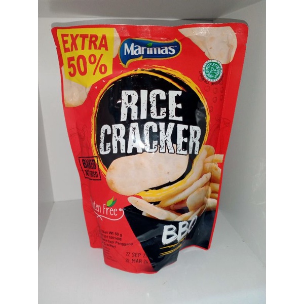 rice crackers free gluten marimas extra 50gr