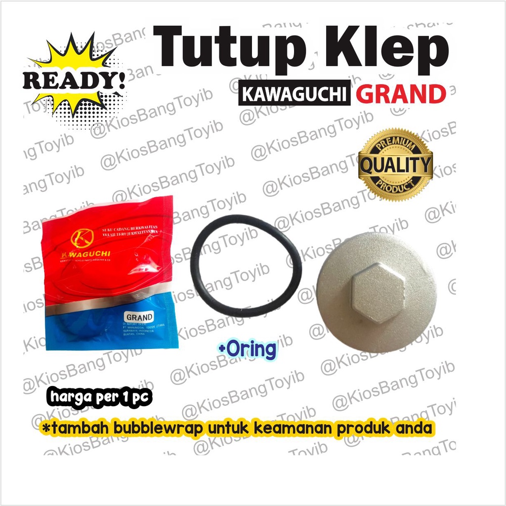 Karet Seal Sil Oring Tutup Klep Grand Supra Fit Astrea (KAWAGUCHI)