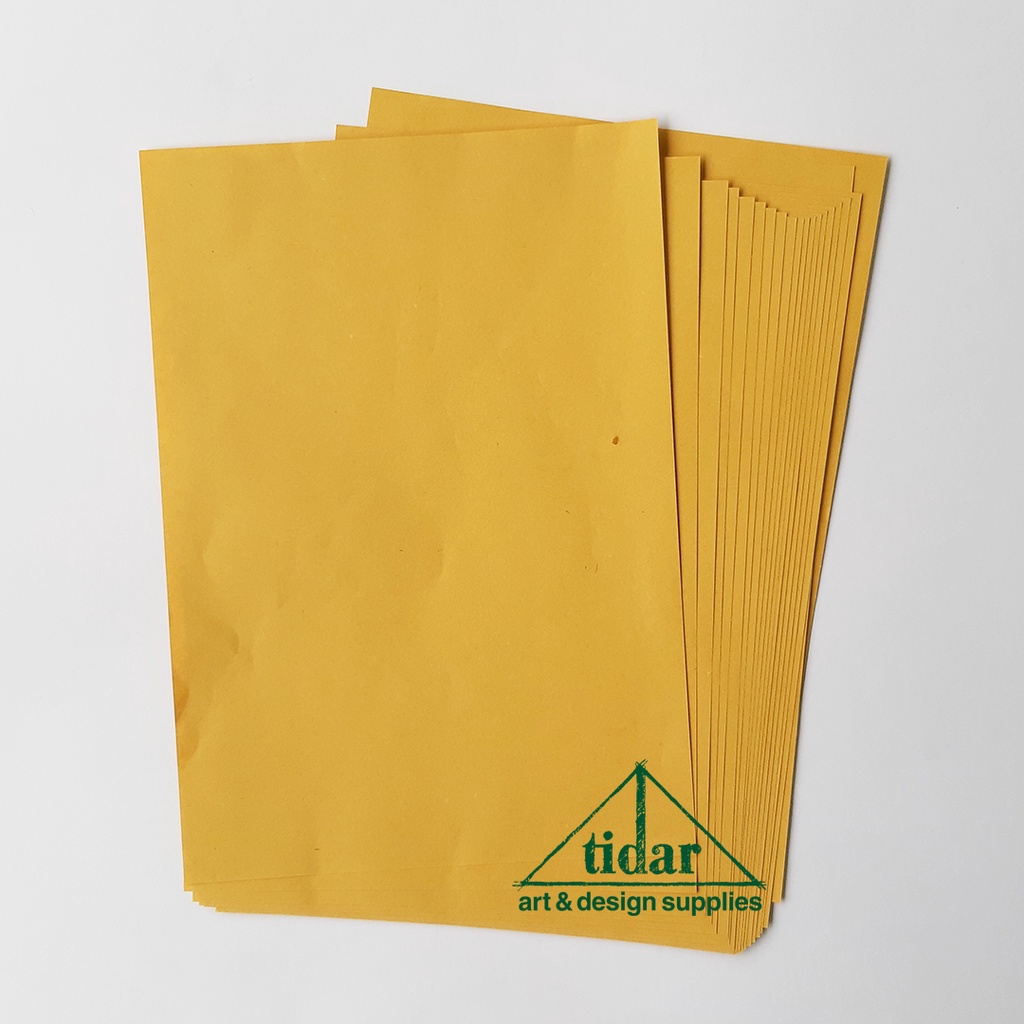 

Kertas Samson 80 Gsm 37x45 cm - Kesing Tipis Sampul Warna Coklat