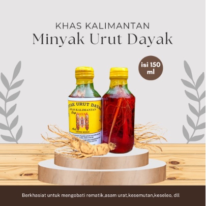 MINYAK ASLI DAYAK Minyak Urut