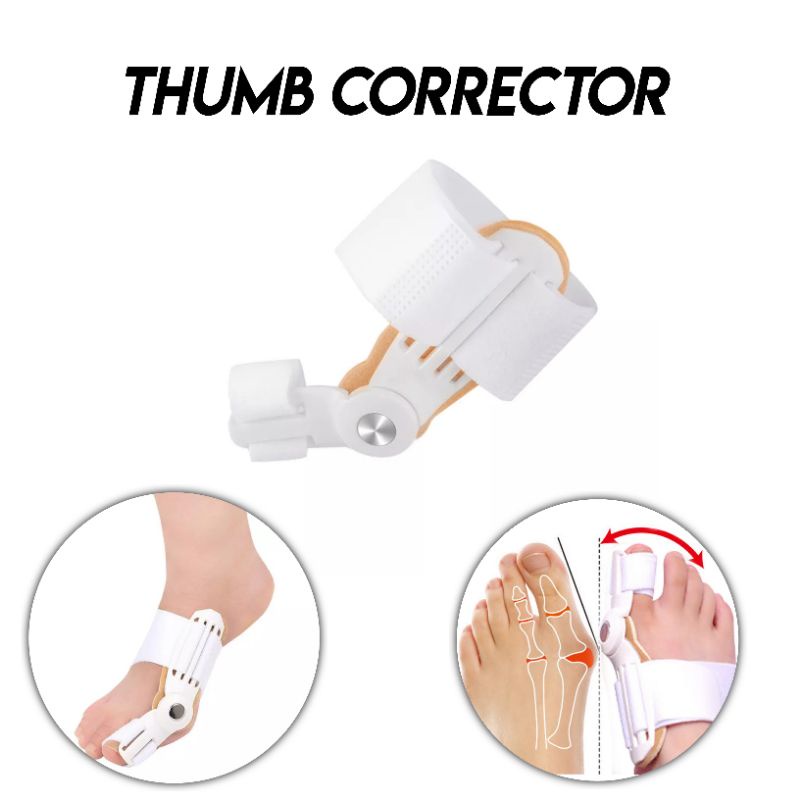 Original Thumb Corrector / Alat Pelurus Jempol Kaki / Korektor Bunion Hallux Valgus / Pelurus Jari