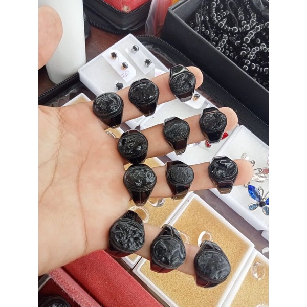 Cincin Batu Satam Size S
