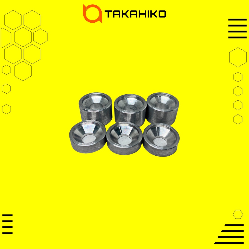 RING DUDUKAN PCP / 2 pics - Untuk duduklan baut popor - Bahan Almunium Pengerjaan rapi