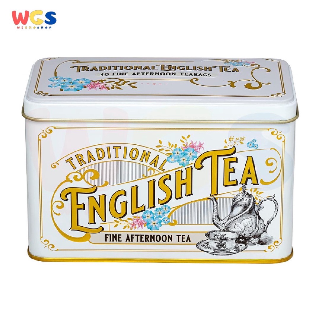 New English Teas Vintage Victorian Ivory Fine Afternoon Tea 40s x 2g