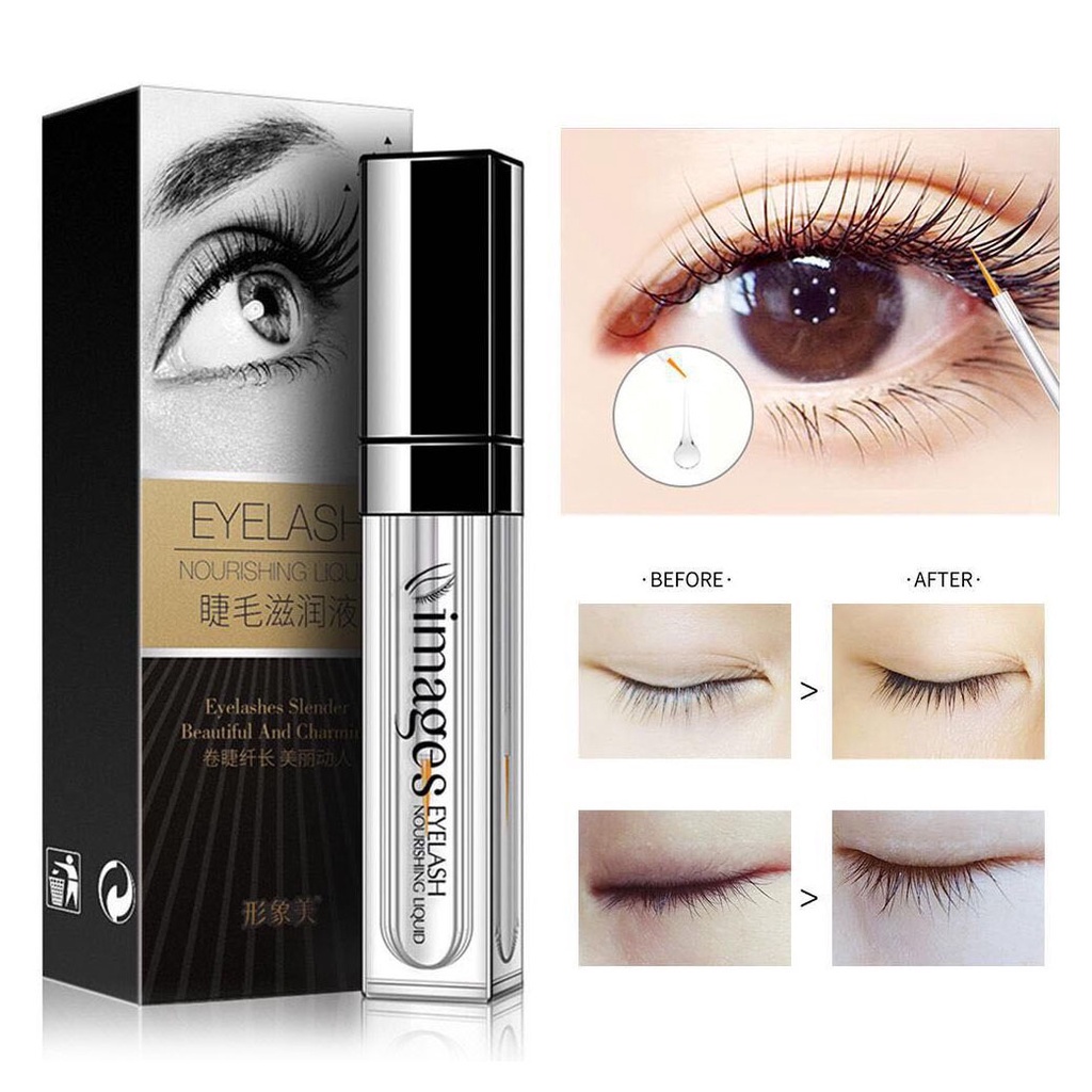 Hope Store - IMAGES Nourishing Liquid Eyelashes Serum Melentikan dan Memanjangkan Bulu Mata (READY)