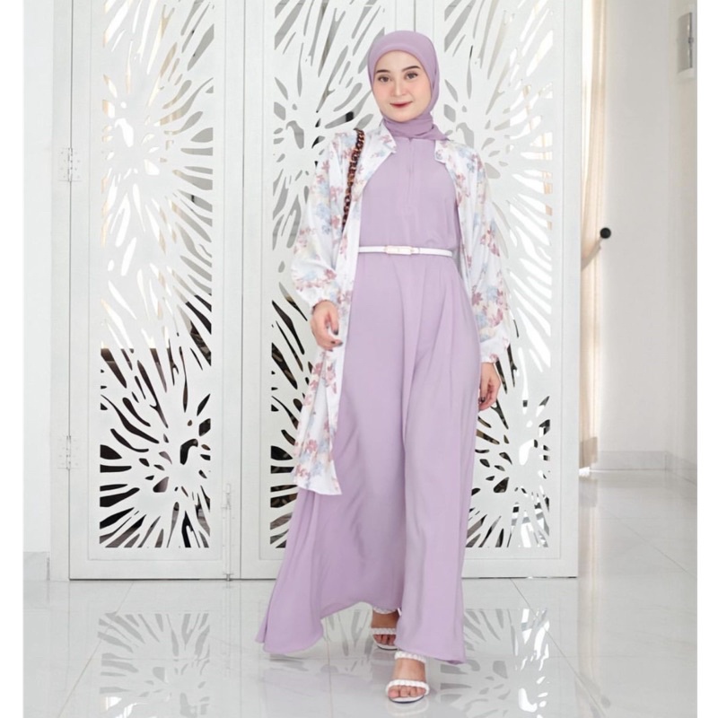inner umbrella dress/ gamis lekbong busui CHG567 | CORDY-4