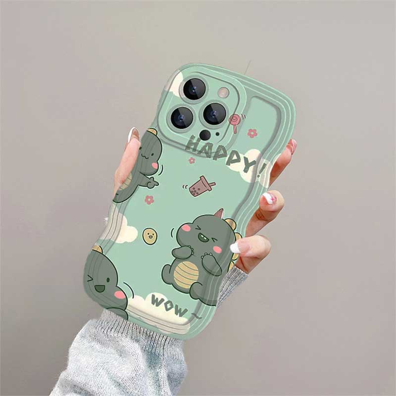 Casing TPU iPhone 14 14 Pro MAX 11 Pro 11 Pro MAX 12 12 Pro 12 Pro MAX iPhone 13 Pro MAX X XR XS MAX 6 6S 7 8 Plus SE 2020 Motif Dinosaurus DGX