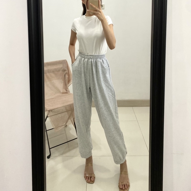 MARLEY Jogger Pants / Celana Joger Wanita / Celana Training Olahraga / Sweatpants Jogger