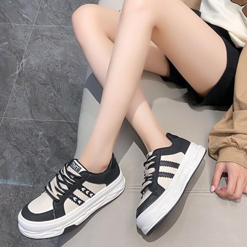 RYX - Gradient Ring Sepatu Sneakers Tali Wanita Fashion Casual / Olahraga - Ori Import