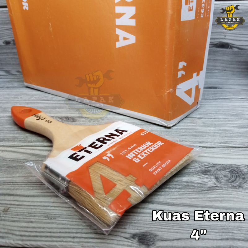 

Kuas Eterna 4" , Kuas Cat Etherna Kualitas Bagus Uk 4 Inchi