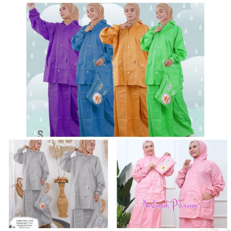 jas hujan jaket+rok / jas hujan rok / jas hujan monas