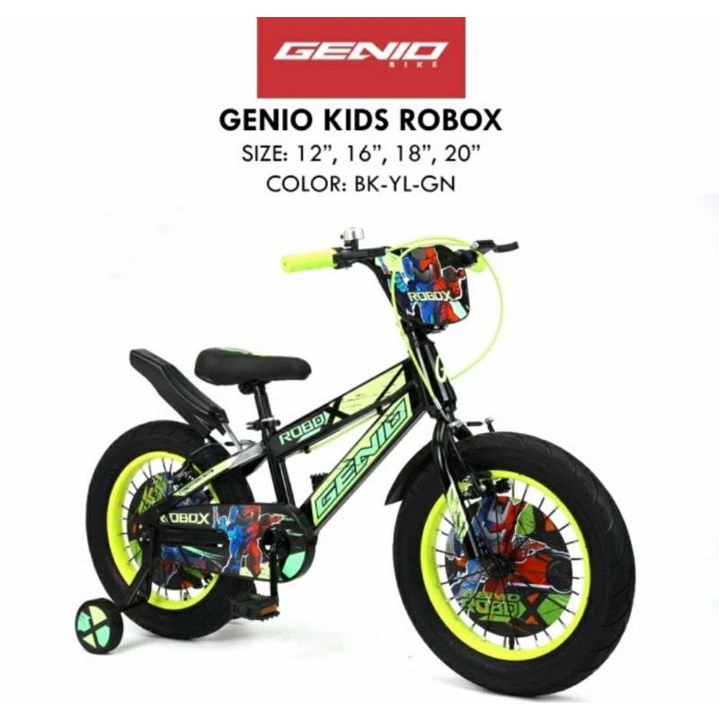Sepeda anak laki BMX GENIO ROBOX