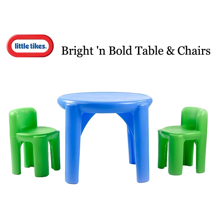 Little Tikes Bright 'n Bold Table & Chairs