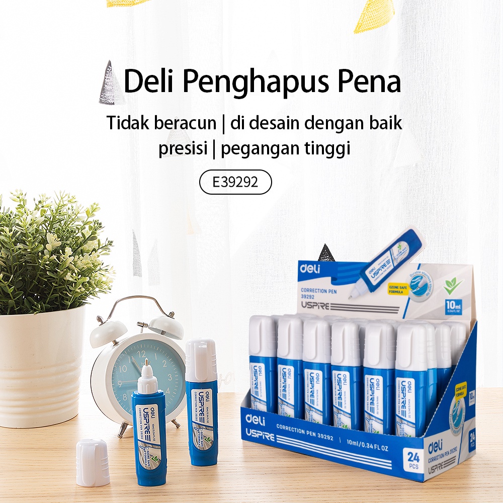 

Tip Ex Cair / Penghilang Tulisan Ukuran 10ml Ujungnya Lancip Mudah Diaplikasikan cepat kering E39292